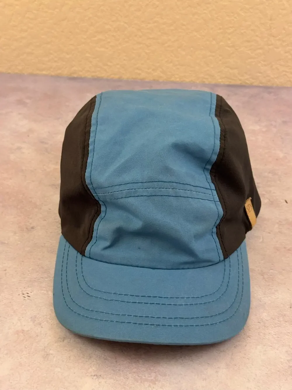 Fjall Raven Keb Trekking Hat Cap Large / XL Flex-fit Blue Black Hiking Camping